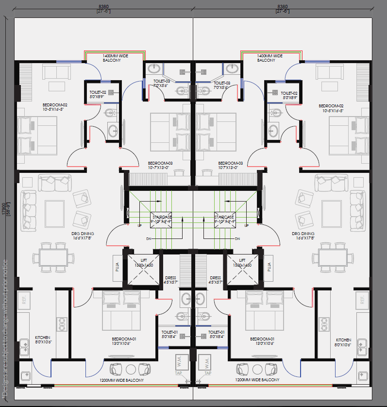 Typical Floor Plan 1