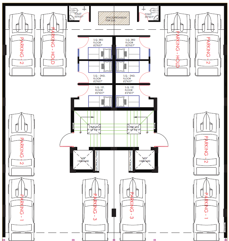 Stilt Floor Plan 1